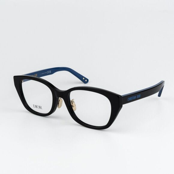 NEW Dior LAPARISIENNEDIORO S4F 1000  Black Blue Women Eyeglasses - Picture 4 of 11